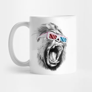 Gorilla 3D Glass Mug